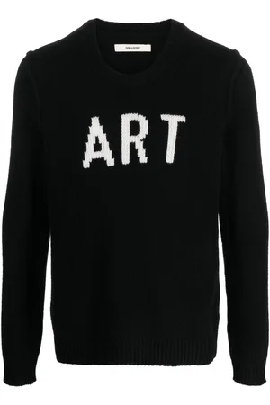 Zadig & Voltaire Kennedy Pullover mit Intarsien-Slogan