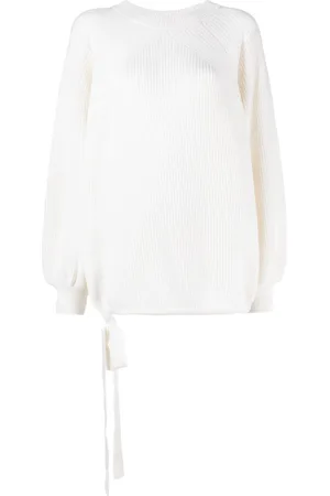 Msgm Gerippter Pullover mit Ballonärmeln