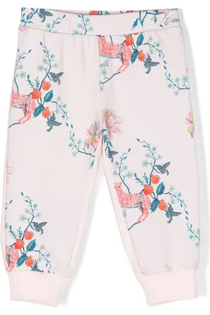 Roberto Cavalli Jogginghose mit Blumen-Print