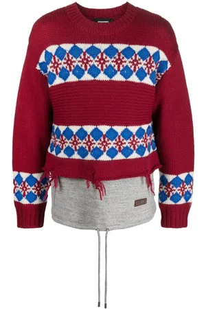 Dsquared2 Pullover im Distressed-Look