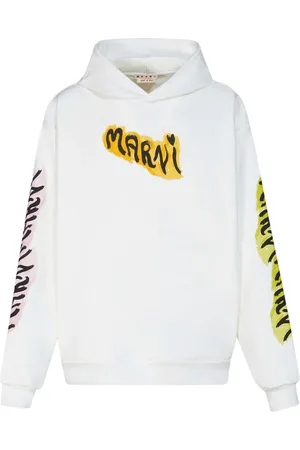 Marni Hoodie mit Graffiti-Print