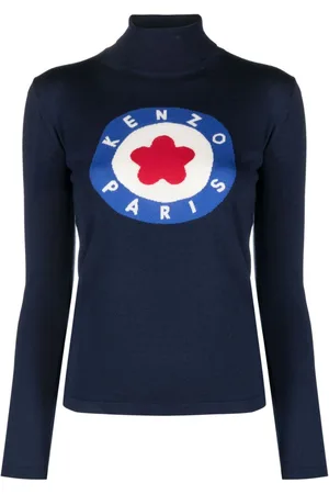 Kenzo Intarsien-Pullover mit Logo