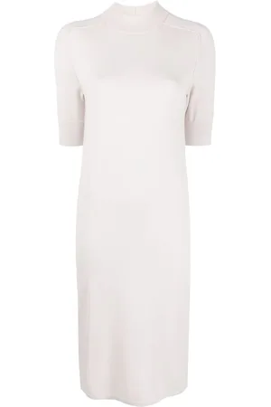 Calvin Klein Midikleid aus geripptem Strick