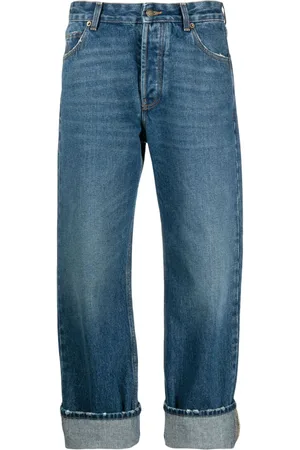 DARKPARK Gerade Cropped-Jeans