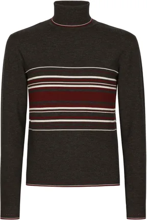 Dolce & Gabbana Gestreifter Rollkragenpullover