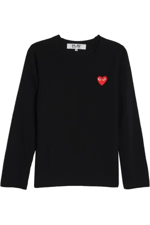 Comme des Garçons Pullover mit Logo-Patch