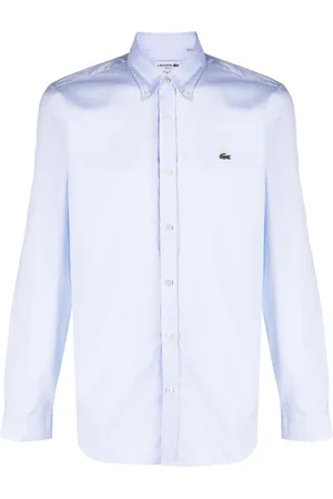 Lacoste Hemd mit Logo-Patch