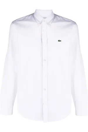 Lacoste Hemd mit Logo-Patch