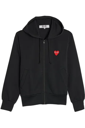 Comme des Garçons Kapuzenjacke mit Herz-Patch