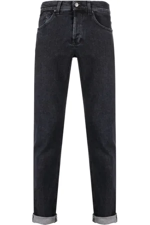 Dondup Slim-Fit-Jeans mit Umschlag