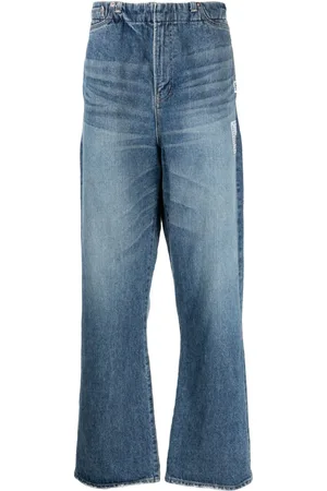 Maison Mihara Yasuhiro Halbhohe Straight-Leg-Hose