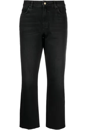 Bash Cropped-Jeans mit Logo-Patch