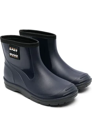HUGO BOSS Regenstiefel mit Logo-Patch