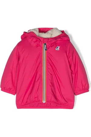 K-Way Kapuzenjacke mit Logo-Patch