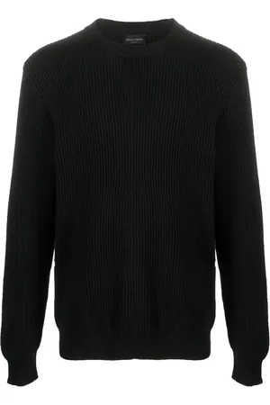 Roberto Collina Gerippter Strickpullover