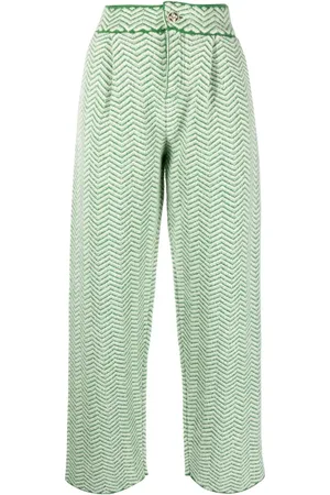 Barrie Hose mit Zickzackmuster