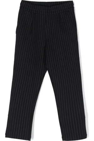 Emporio Armani Gestreifte Straight-Leg-Hose