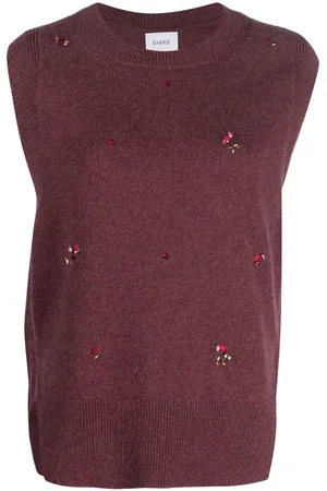 Barrie Bestickter Pullover