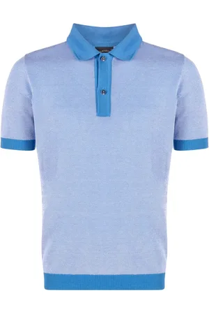 Paul & Shark Gestricktes Poloshirt mit Logo-Patch