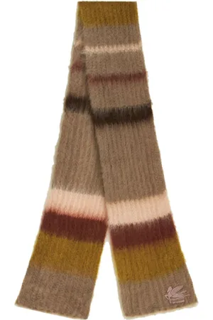 Etro Gerippter Schal mit Streifen