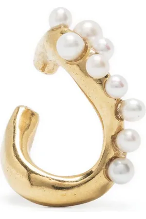 Beatriz Palacios Wave Cluster Link Ear Cuff