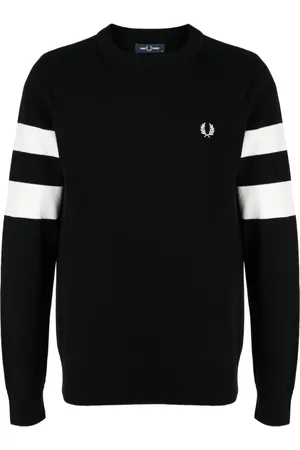 Fred Perry Sweatshirt mit Stickerei