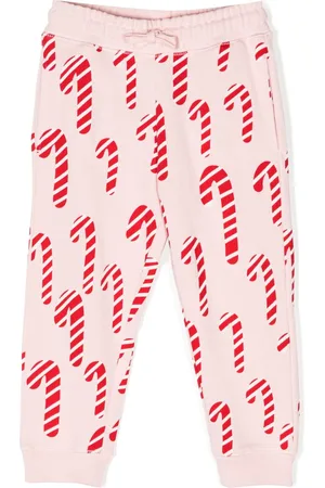 Stella McCartney Hose mit Zuckerstangen-Print
