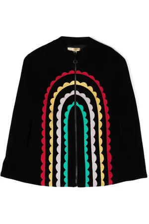 Stella McCartney Cape mit Regenbogen-Stickerei