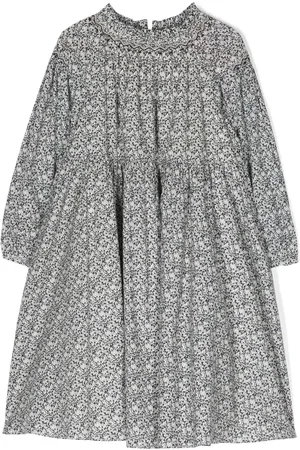 BONPOINT Kleid mit abstraktem Print