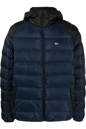 Tommy Hilfiger Gefütterte Jacke mit Logo-Patch