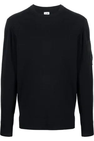 C.P. Company Sweatshirt mit Linsen-Detail