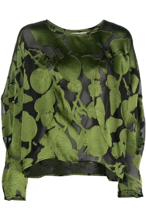 HENRIK VIBSKOV Bluse mit grafischem Print