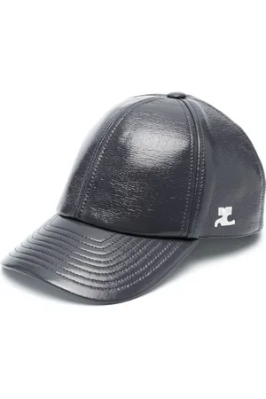 Courrèges Baseballkappe mit Glanzoptik