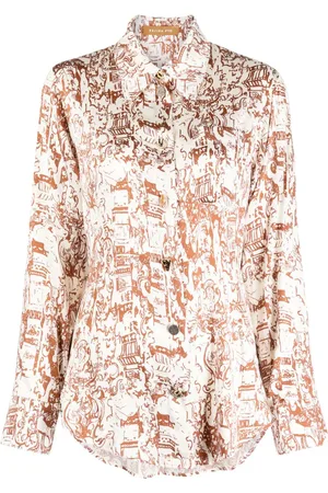 REJINA PYO Kora Bluse mit Print