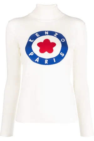 Kenzo Intarsien-Pullover mit Logo