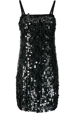 P.A.R.O.S.H. 1960s Minikleid mit Pailletten