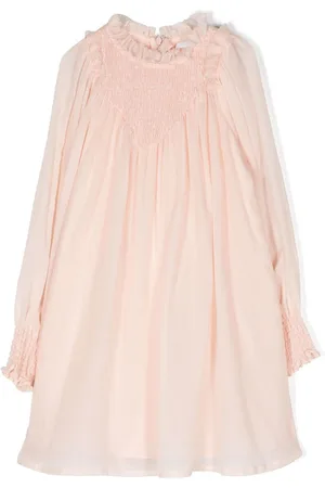 Chloé Ausgestelltes Kleid mit Rüschen