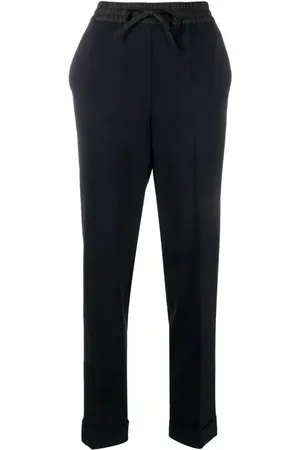 P.A.R.O.S.H. Halbhohe Straight-Leg-Hose