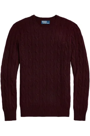 Ralph Lauren Kaschmirpullover mit Zopfmuster
