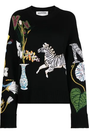 MONSE Bestickter Pullover