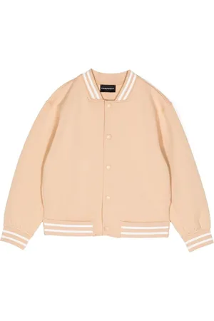 Emporio Armani Bomberjacke mit Logo-Patch