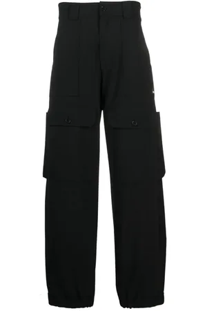 Msgm Weite Hose mit hohem Bund