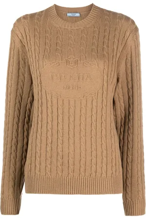 Prada Pullover mit Zopfmuster