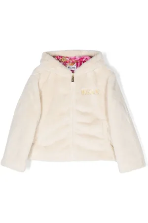 Moschino Kapuzenjacke aus Faux Fur