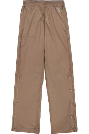 Sporty & Rich Gerade Hose mit Logo-Patch