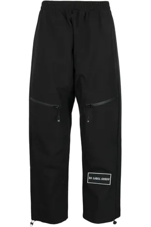44 Label Group Halbhohe Hose mit Logo-Patch