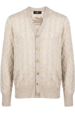Etro Kaschmircardigan mit Zopfmuster
