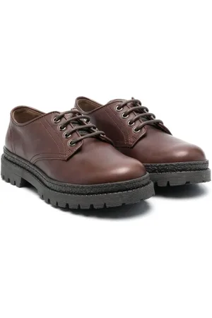 Brunello Cucinelli Loafer mit Logo-Patch
