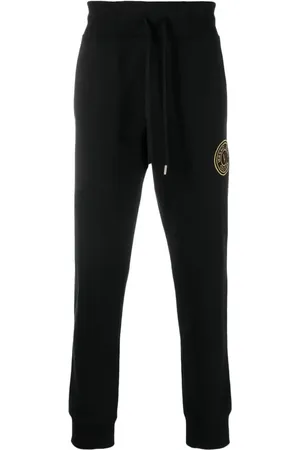 VERSACE Jogginghose mit Logo-Stickerei