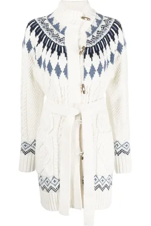 Ralph Lauren Midi-Cardigan mit Argyle-Muster